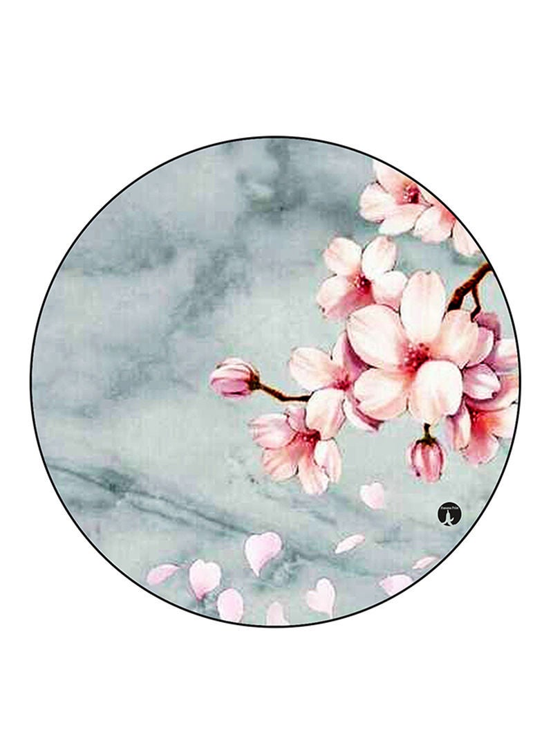 Flowers Printed Mouse Pad Multicolour