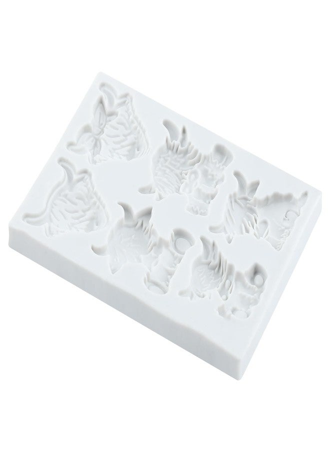 RFGHAC Highland Cow Fondant Molds Scottish Highland Cattle Silicone Mold for Cake Decorating Cupcake Topper Candy Chocolate Sugar Gum Paste Polymer Clay - Image 5