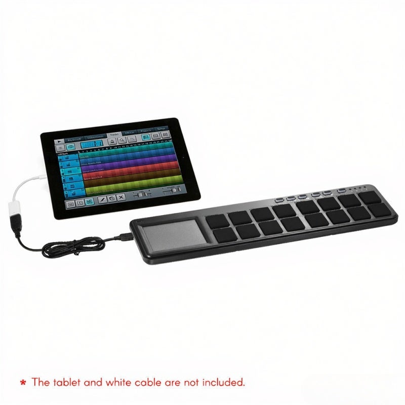 Korg nanoPAD2 Slim-Line Portable USB MIDI Pad Controller 16 Tripper Pads with USB Cable - Image 5