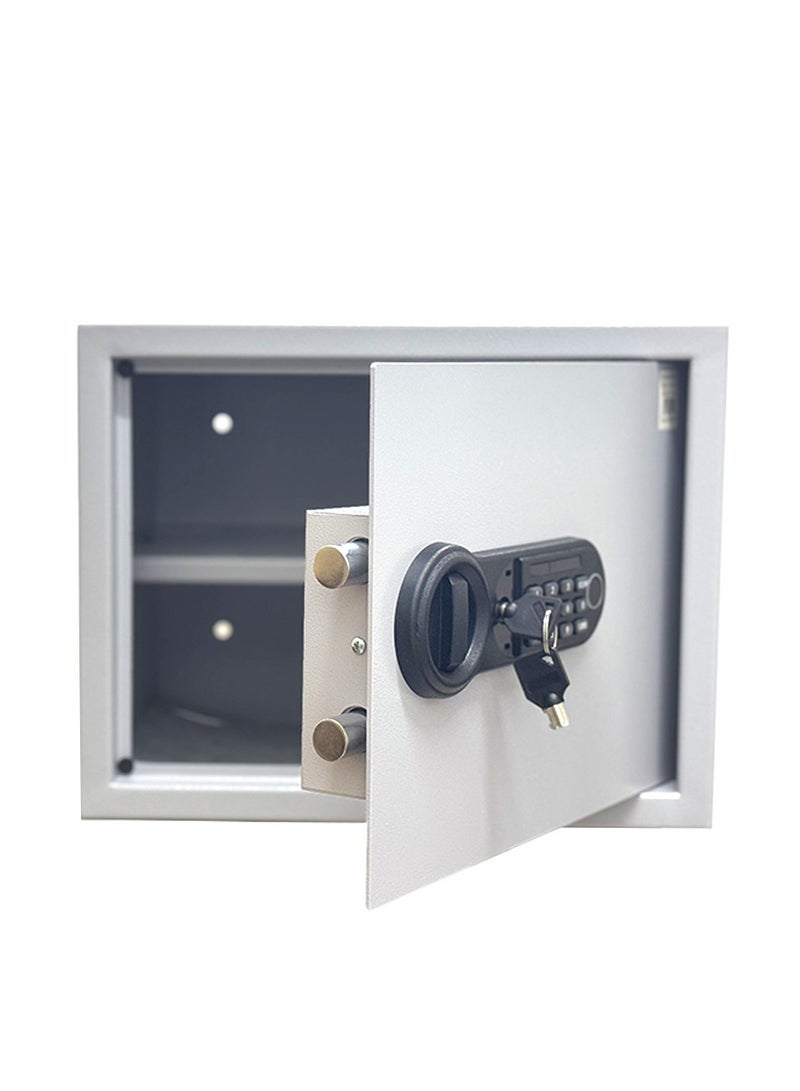 Luxury Fire-Resistant Digital Security Safe With Fingerprint ,Electronic Number Pad And Lock And Physical  Key 38*30*30 CM - Image 2