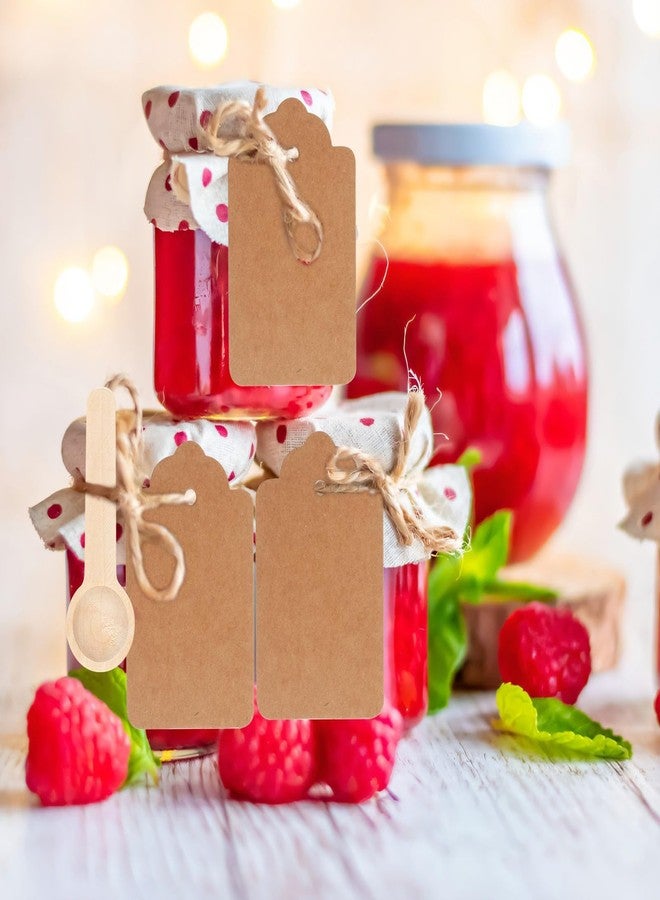 Pretwad 51 Mini Wooden Spoons Sets - Small Wooden Spoons Disposable Small Spoon for Spice, Wood Tasting Spoon with Tags and Twine, Wood Bulk Smalls Spooner for Spice Jars Condiments Honey Sugar Kitchen - Image 5