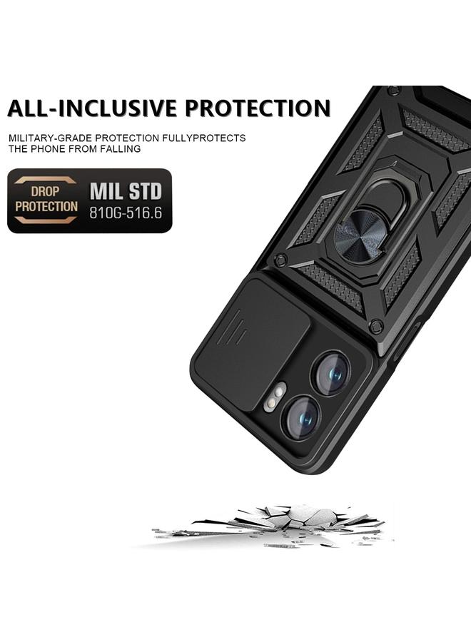 S-TOP Case For OPPO A77/A57 Sliding Camera Design TPU + PC Phone Case - Image 3