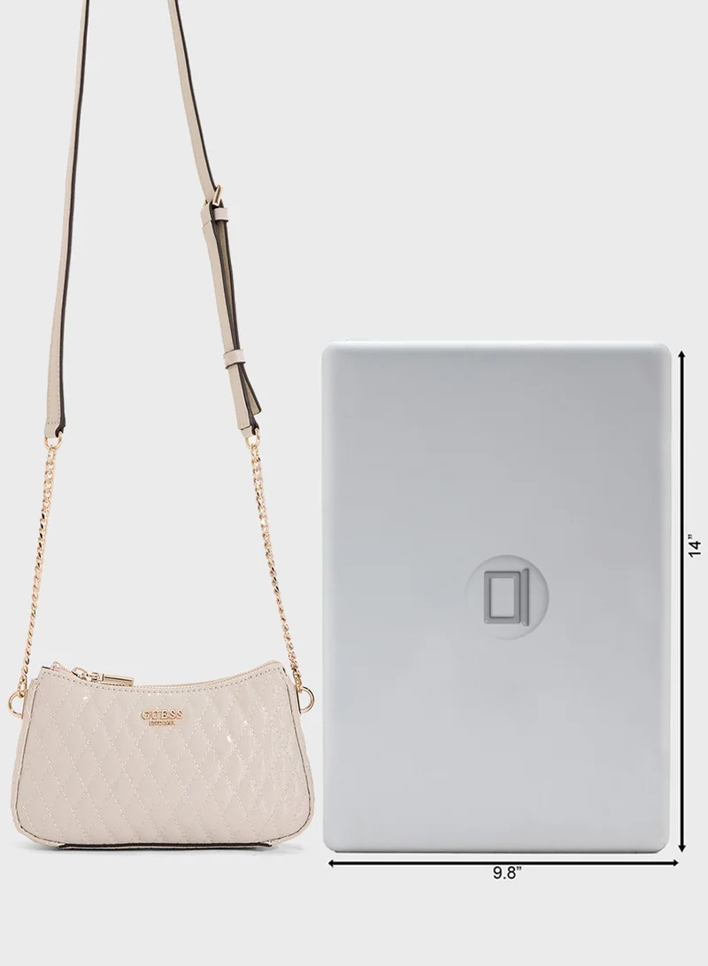 GUESS Betula Mini Crossbody Top Zip