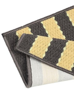 Status Contract Anti Slip Front Door Mat | Living Room Rug for Entrance Doors (Yellow Lines),38 x 58 Cm  - Image 4