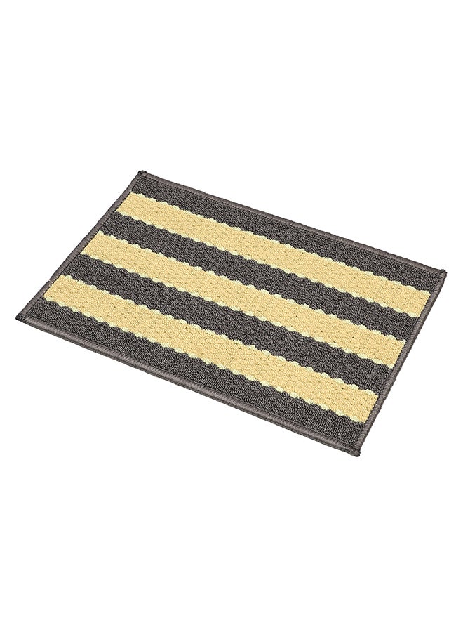 Status Contract Anti Slip Front Door Mat | Living Room Rug for Entrance Doors (Yellow Lines),38 x 58 Cm - Image 3