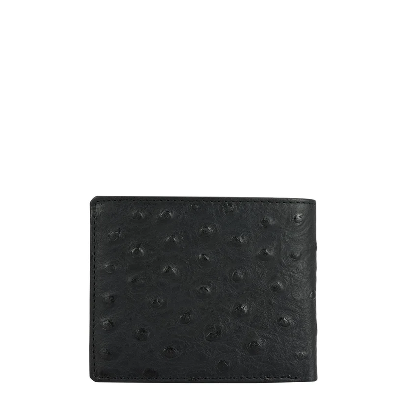Da Milano black Black Bifold Leather Mens Wallet for Men | Best Price UAE