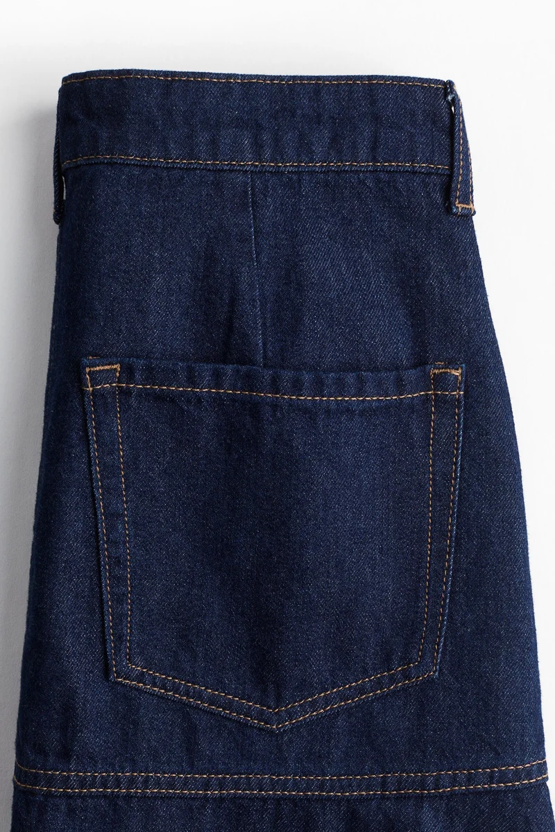 H&M A-Line Denim Skirt
