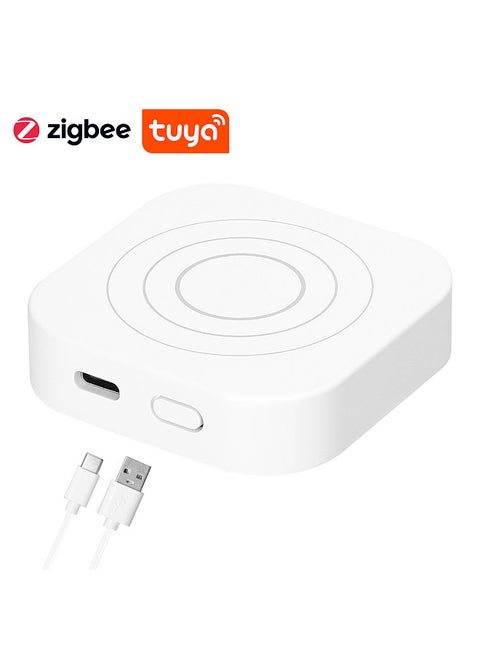 Human Presence Sensor Tuya ZigBee 24GHz Millimeter Wave Radars Motion Detection Sensor for Home Safety and Automation