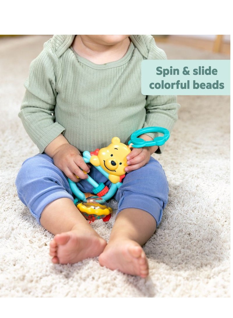 Bright Starts لعبة النشاط دب مشغول ويني ذا بوه من ديزني للأطفال – من 0 إلى 36 شهرًا - Image 3