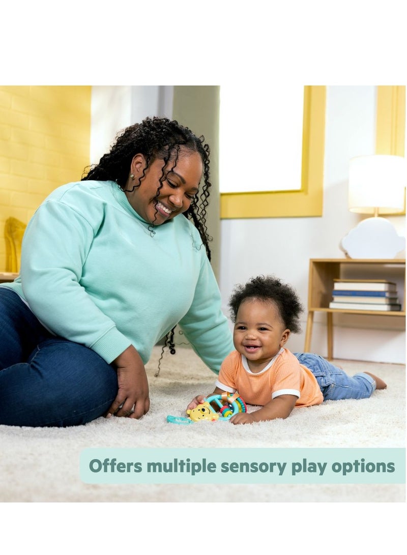 Bright Starts لعبة النشاط دب مشغول ويني ذا بوه من ديزني للأطفال – من 0 إلى 36 شهرًا - Image 5