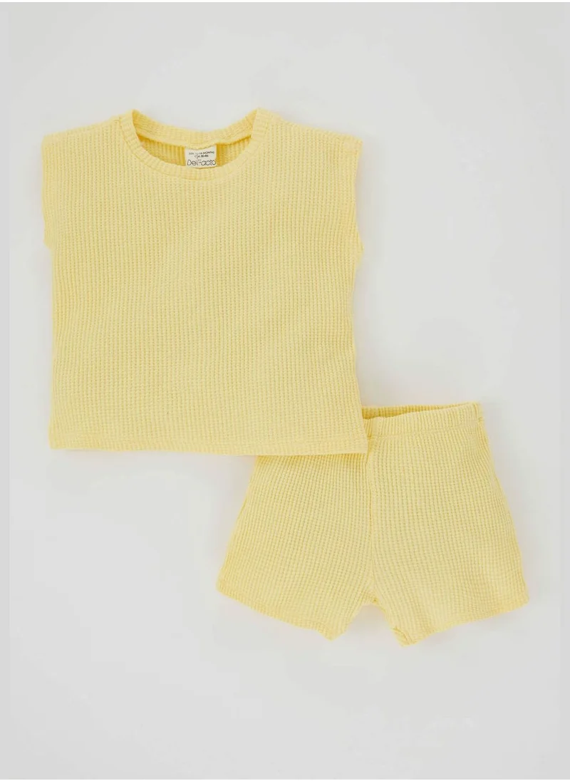 DeFacto 2 Pack BabyBoy Knitted Set