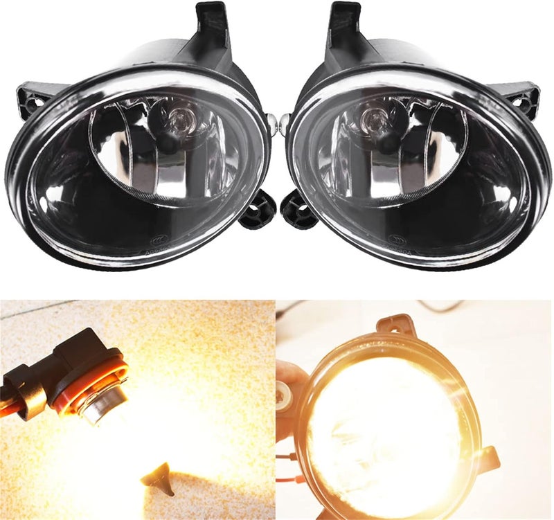 SEBLAFF Clear Lens Fog Light with H11 12V 55W Bulbs for 2009-2012 A4 S4 B8 Sedan - Image 2