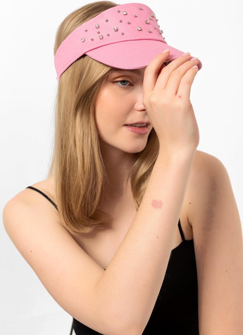 Saria Moda Saria Fashion Stone Tennis Hat  - Image 1