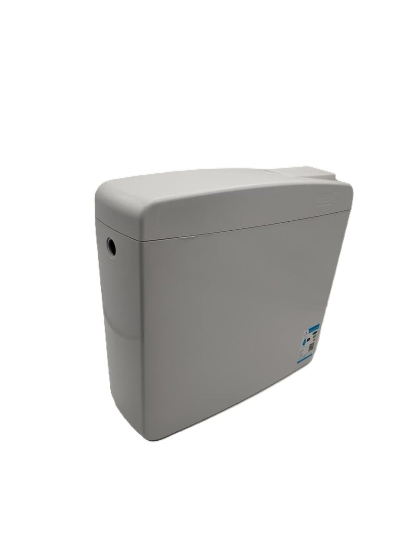 Arabic siphon, fully ceramic, white color, which gives it durability and high resistance to corrosion and shocks. - Image 1