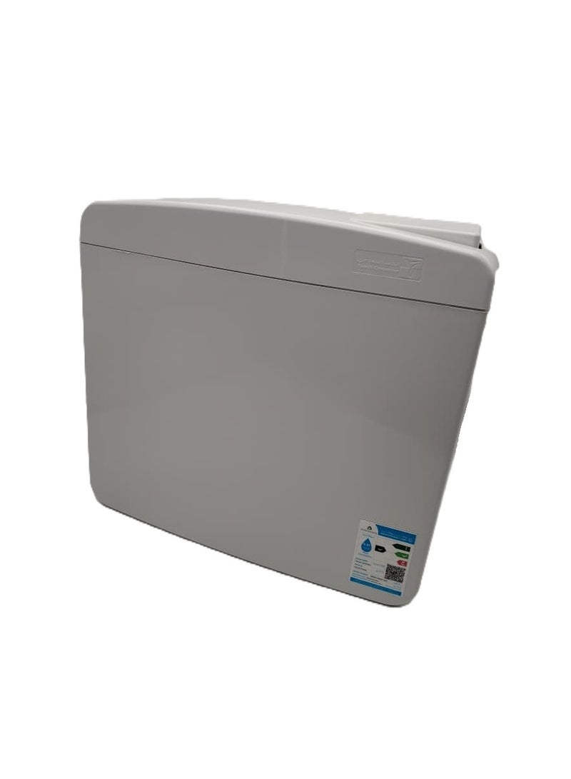 Arabic siphon, fully ceramic, white color, which gives it durability and high resistance to corrosion and shocks. - Image 4