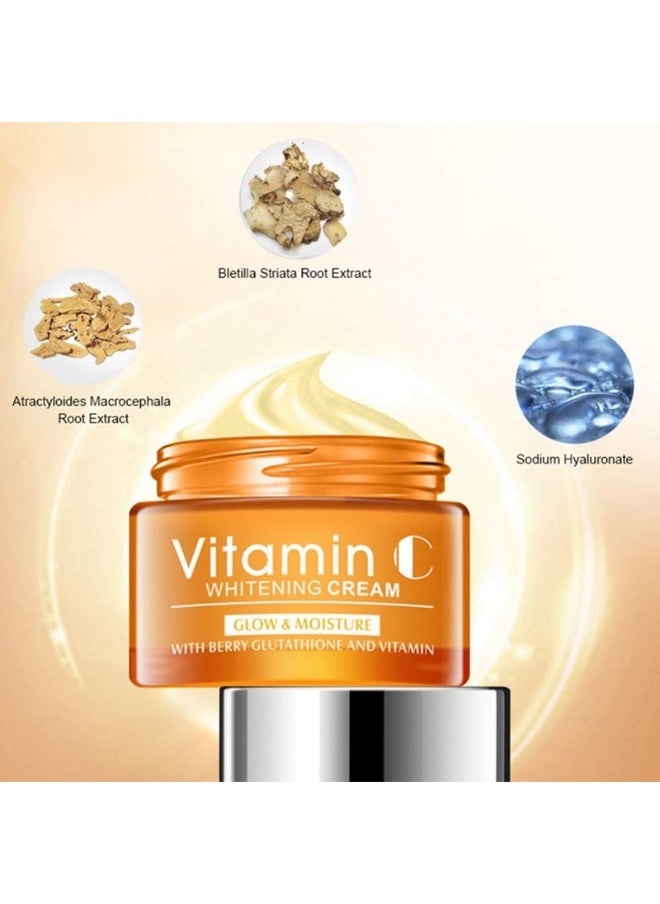 Disaar Face Care Vitamin (C) Hyaluronic Acid Whitening Cream 50ml  - Image 5
