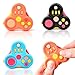 Yrissmiss Fidget Toys for Adults Easter Basket Stuffers for Boys Girls Teens 3PCS Fidget Pad Sensory Toys Stress Relief Cube Clicker ControllerADHD Autism Fidget Spinner for Office Desk Travel Games - Image 2
