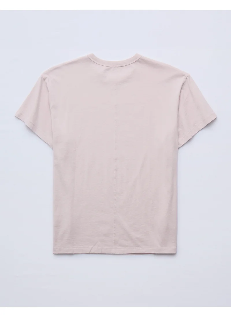 American Eagle AE Boyfriend Logo Graphic T-Shirt