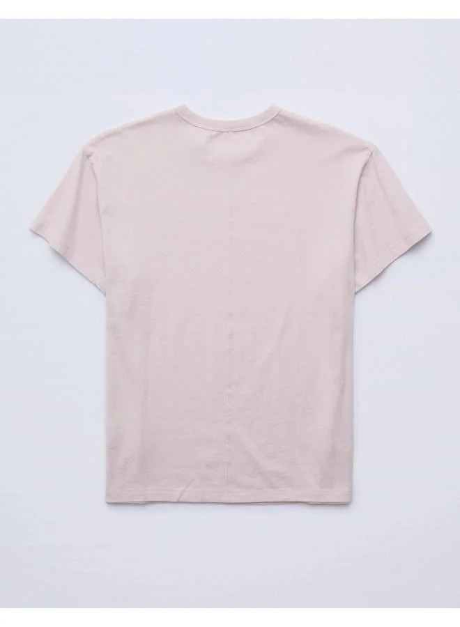 امريكان ايجل AE Boyfriend Logo Graphic T-Shirt