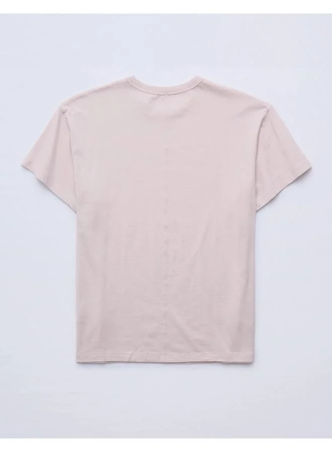 American Eagle AE Boyfriend Logo Graphic T-Shirt