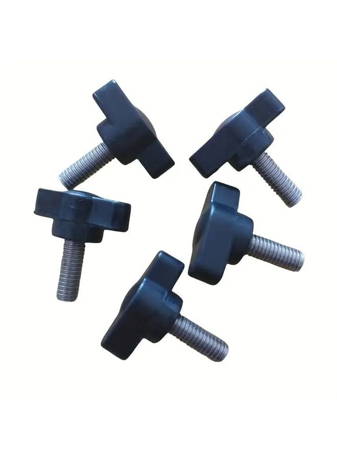 5Pcs 304 Stainless Steel M6X30mm Hand Tightening Screws Plastic Handle Knob - Image 4