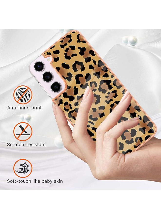 S-TOP Case For Samsung Galaxy S23 5G Electroplating Marble Dual-side IMD Phone Case - Image 2