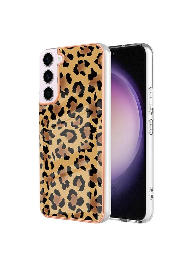 S-TOP Case For Samsung Galaxy S23 5G Electroplating Marble Dual-side IMD Phone Case - Image 1