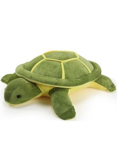 MAGIC VAULT Sea Turtle Stuffed Animal - 40cm Green Soft Plush Turtle Pillow, Large Plush Sea Turtle Toy for Kids, Girls, Boys - Cute Turtle Gifts for Mother's Day, Valentine, Birthday, Nursery, or Home Dec  - Image 1