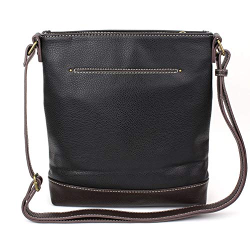 CHALA Sweet Messenger Mid Size Shoulder Purse with Adjustable Strap - Dragonfly - black - Image 2