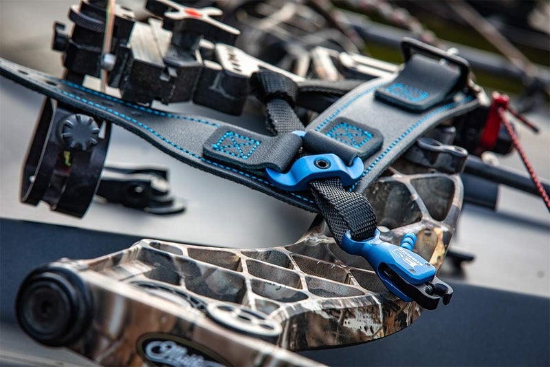 B3 Archery Rival Double-Caliper Aluminum Bow Release Aid with Swivel Connector System | Curved Trigger Design & Anodized Jaws | Archery Gear, Black - Image 2