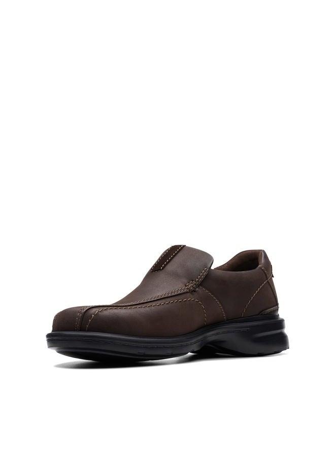 clarks حذاء لوفر جيسلر للرجال، جلد بني، مقاس 7.5 عريض - Image 5