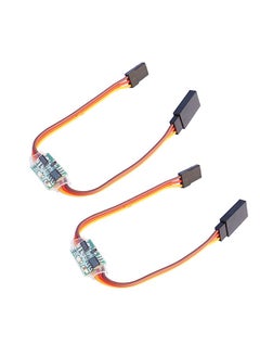 SoloGood 2Pcs Servo Signal Reverser Rotation Inverter 3.6V 24V Steering Gear Reverser For Jr Futaba Aircraft Airplane Steering Gear And Any Servos  - Image 1