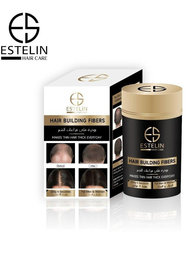 ESTELIN Hair Bulding Fibers Dark Brown 22 g
