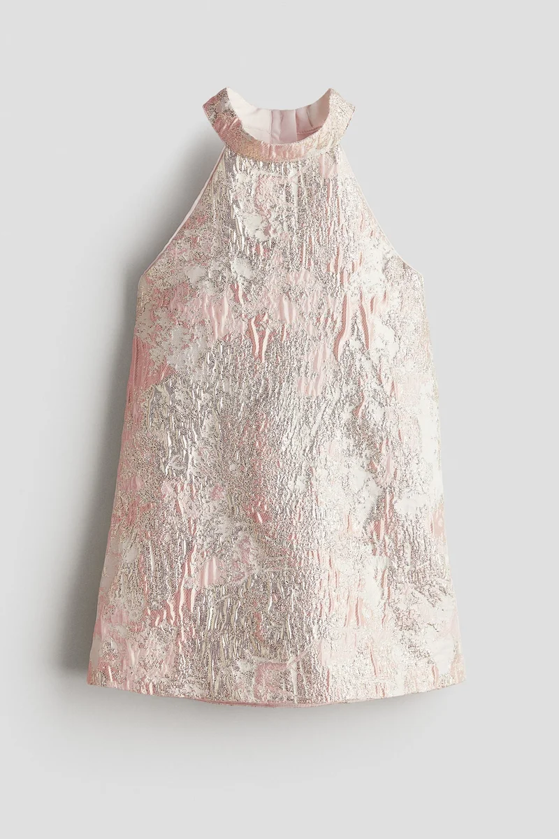 H&M Jacquard-weave A-line dress