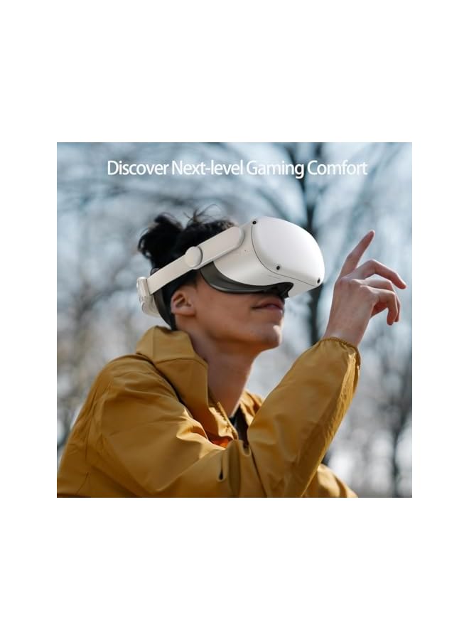 Green Tiger Head Strap for Meta Quest 2 VR, Headset Elite Strap, Elite Strap Replacement for Enhanced Support, Adjustable Soft Cushion Headstrap Oculus Quest 2 Replacement for Virtual Reality - Image 2