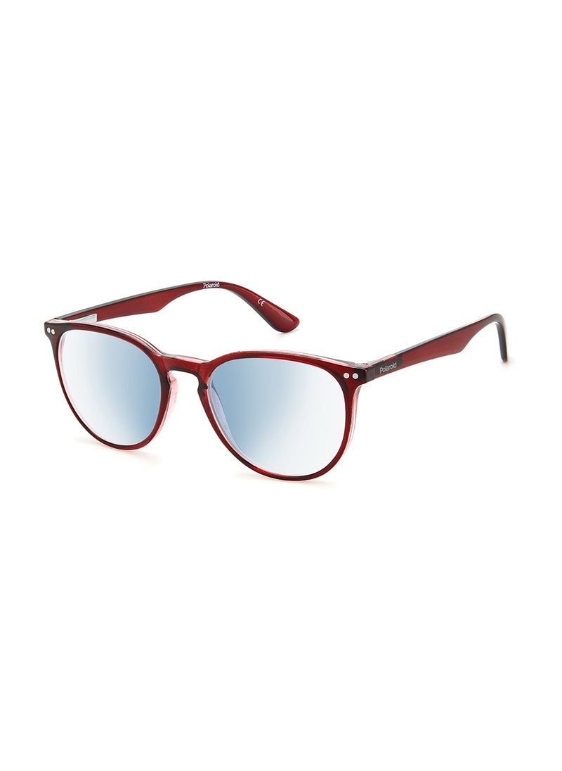 Polaroid Unisex Reading Glasses - Pld 0028/R/Bb Burgundy51 - Lens Size: 51 Mm  - Image 3