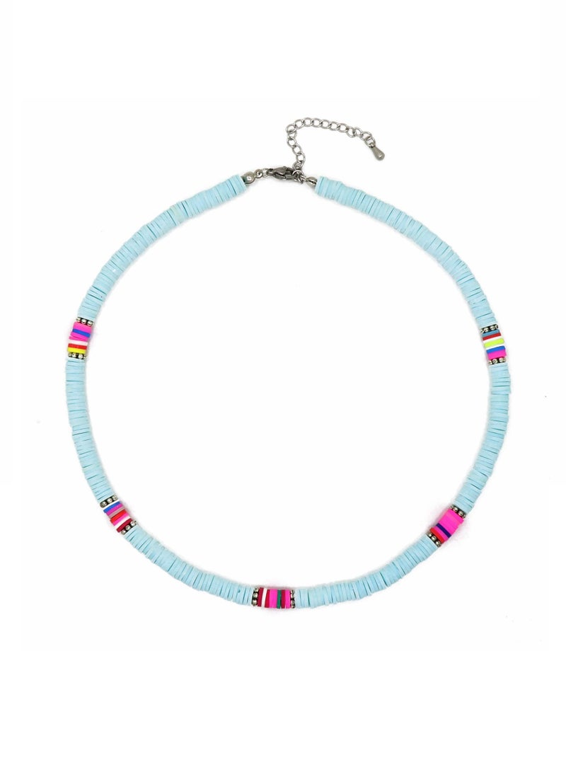 Fashionbox Surfer Sky Blue Embelished 