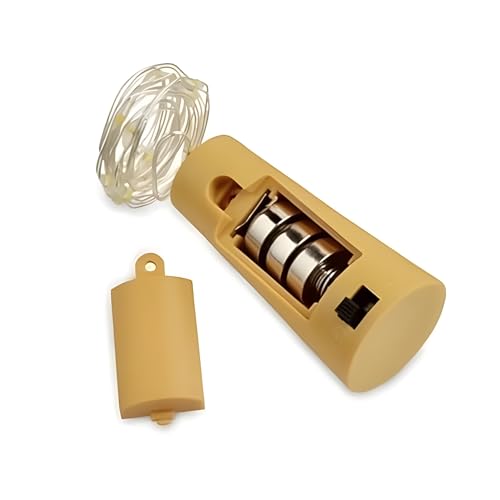 Oblivion Wine Bottle Cork String Light - 2M Cable Length Copper Wire Multicolor, Battery Operated, Decorative Fairy LED Strings Lights for Home Decoration, New Year, Indoor & Outdoor Decoration (1pc) - Image 2