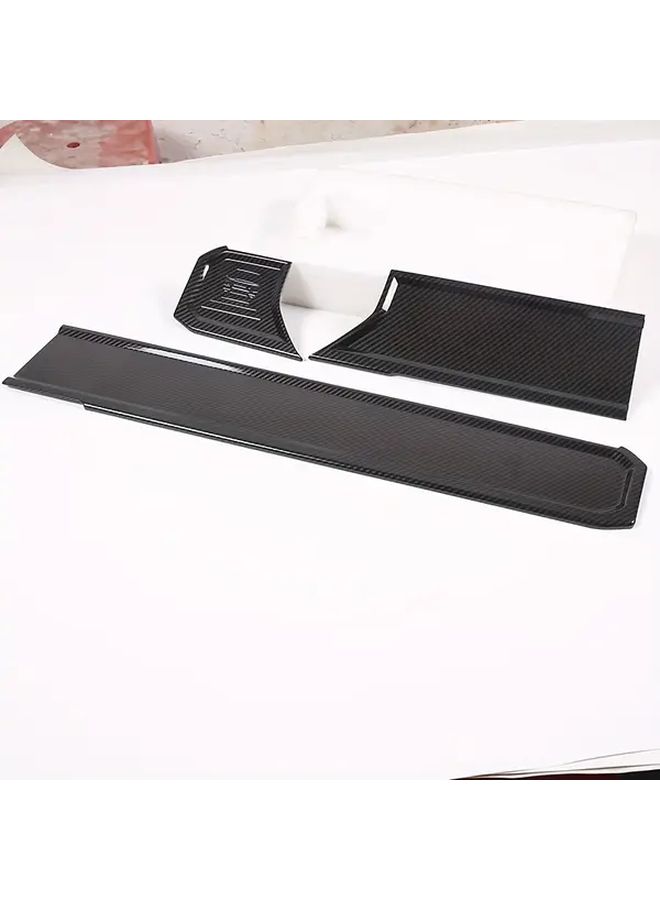Dashboard Center Control Panel Carbon Fiber Modification Decorative Paste For Land Rover Defender LHD 2020 2024 2025 - Image 5