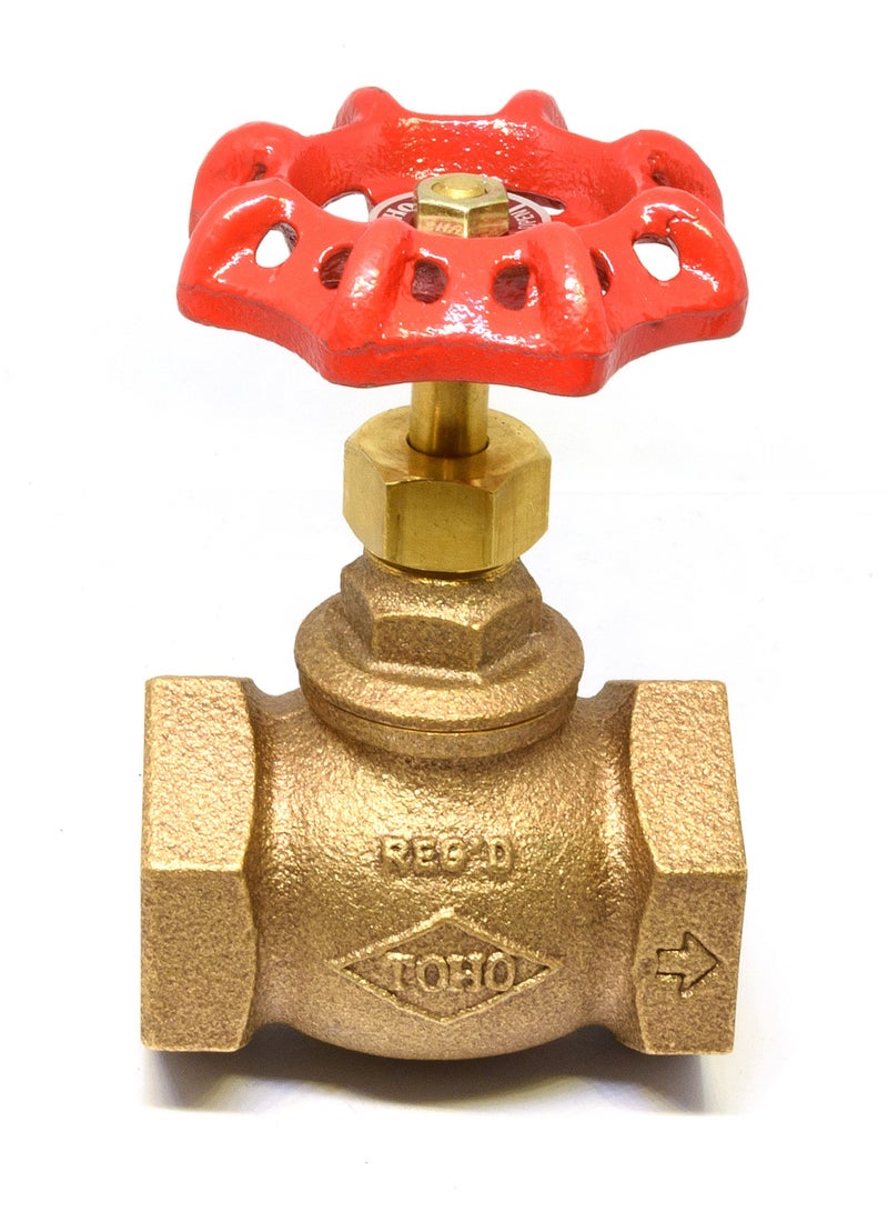 TOHO BRONZE GLOBE VALVE NPT - Image 1