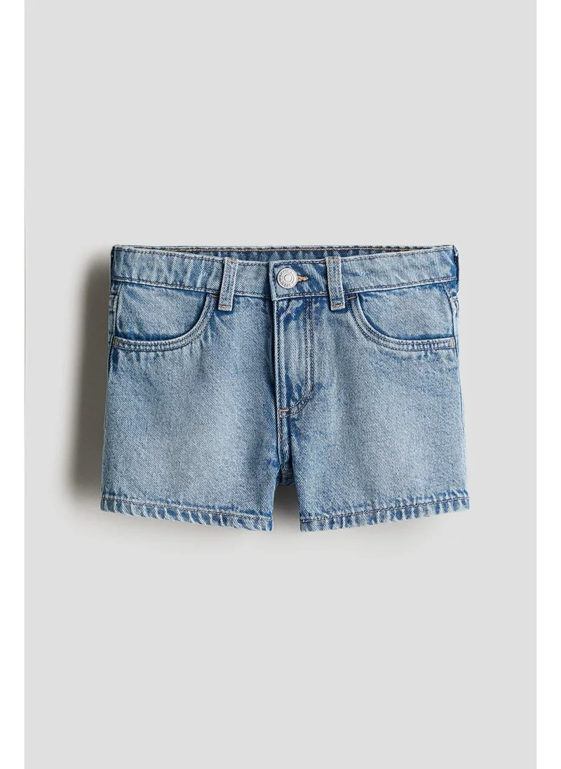 اتش اند ام Superstretch denim shorts