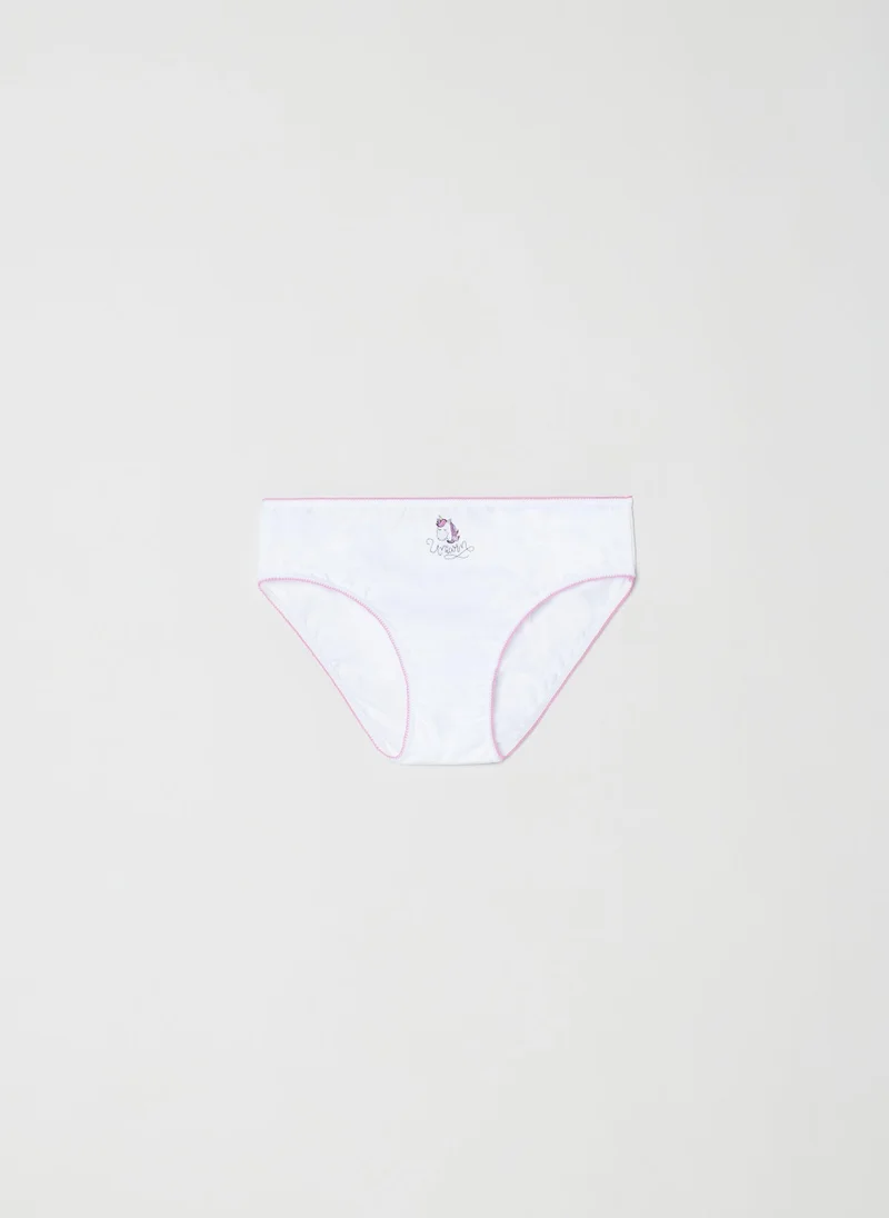 Ovs OVS Girls Briefs - White