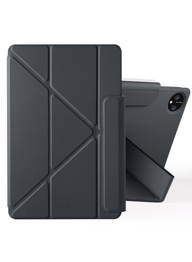 S-TOP Case For Honor MagicPad 2 12.3 Fixed Buckle Magnetic Deformation Leather Tablet Case - Image 1