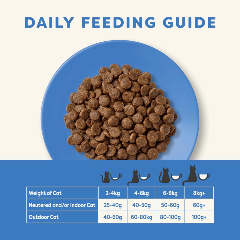 Applaws طعام القطط الجاف الطبيعي الكامل من أبلاوز 350 جرام سمك المحيط مع السلمون - Image 4