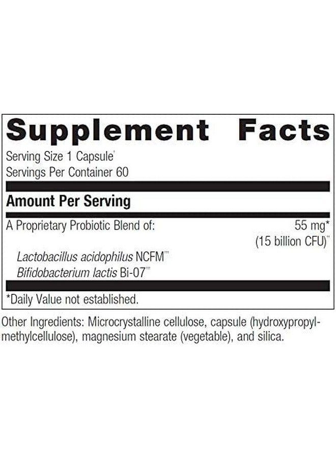 Bariatric Advantage Floravantage Balance Capsules Probiotic Supplement For Bariatric Surgery Patients For Healthy Immune Support 60 Count - Image 4