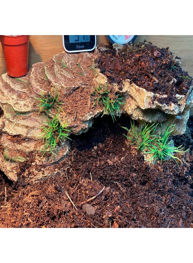 kathson Turtle Basking Platform,Tortoise Resin Climbing Rock Rectangular Resting Terrace Tank Accessories,Reptiles Dock Hide Cave Habitat Decoration for Bearded Dragon Lizard Geckos Spiders (3 PCS) - Image 4