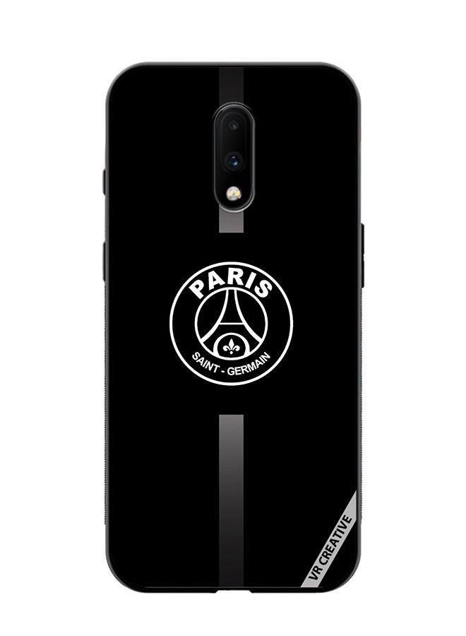 Protective Case Cover For OnePlus 7 Paris Saint-Germain Design Multicolour