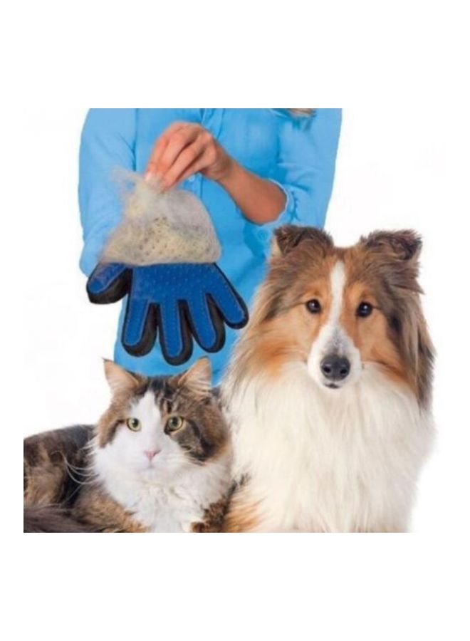 NIBEMINENT Pet Hair Remover Glove Blue/Black - Image 4