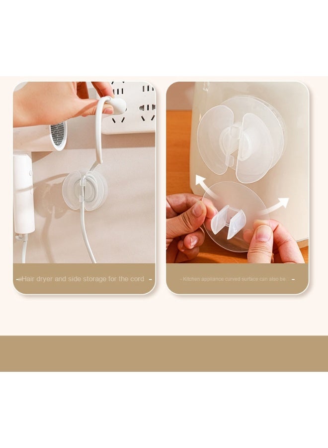 Plug FixerKitchen Cable WinderElectrical Power Cord OrganizerWire Tangle Cord RulerFixed Cord Clip  - Image 3