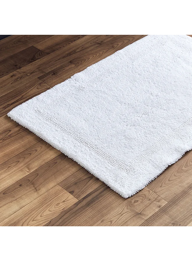 Home Box Grand Reversible Cotton Bath Mat 90 x 60 cm